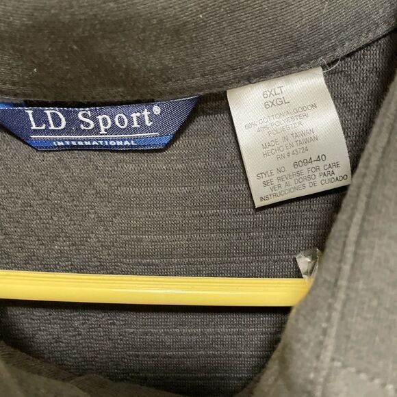 NWT LD Sport International mans short size 6XLT - Picture 4 of 5